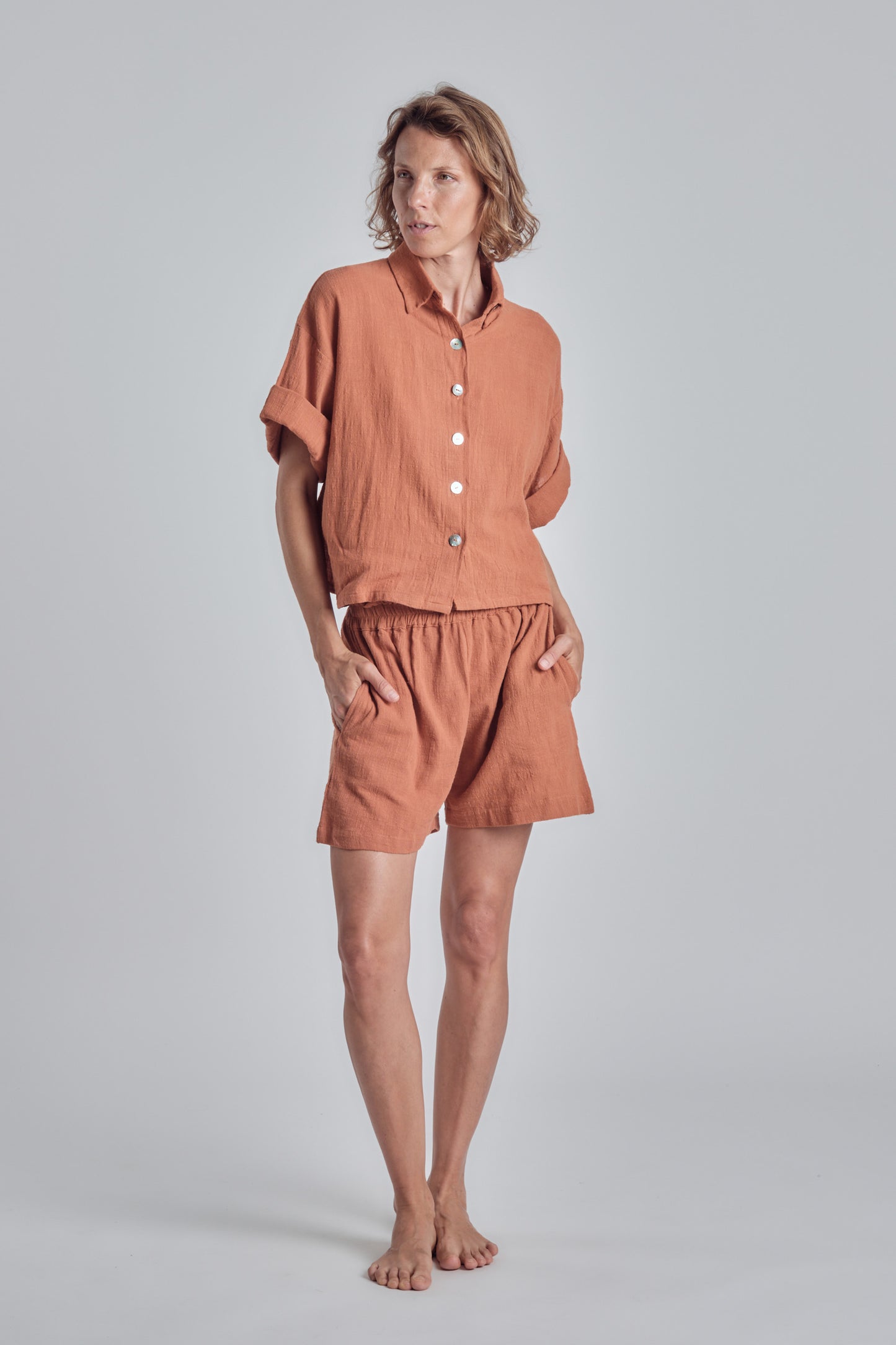 Bliss short pants Flamingo