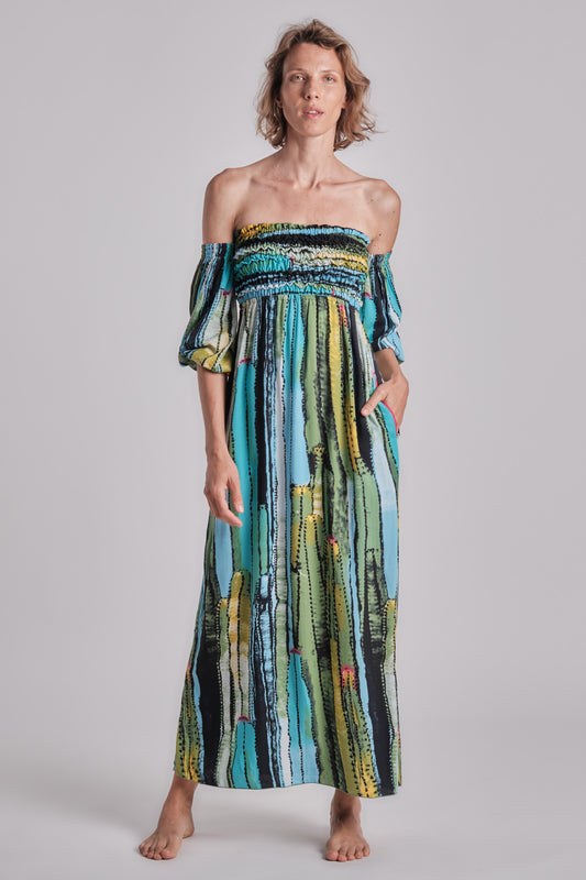 Classic 25 Long Dress Cactus