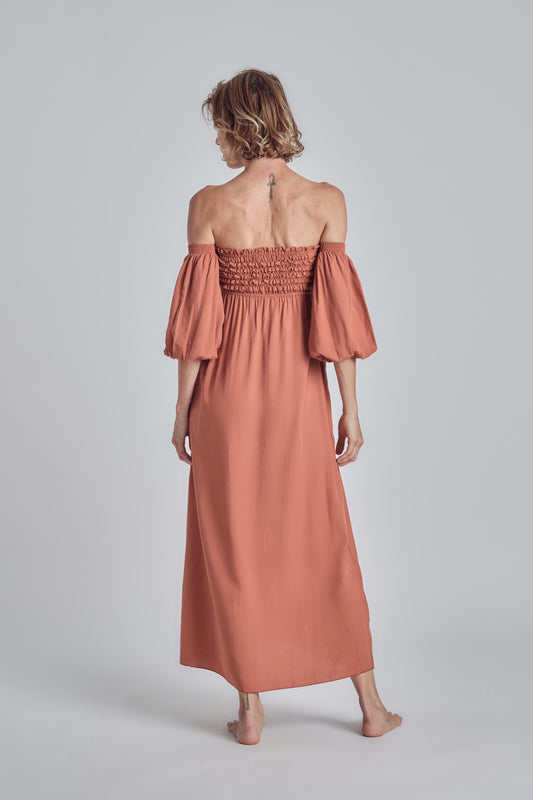 Classic 25 Long Dress Flamingo
