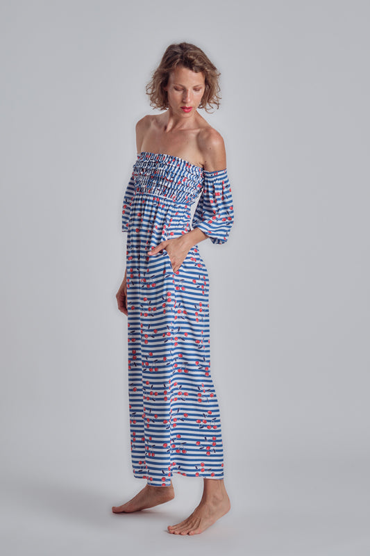 Classic 25 Long Dress Cherry