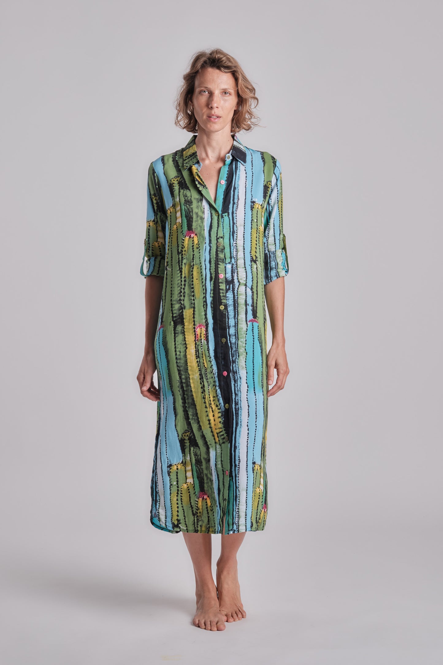 Jacky ++ Long dress Cactus