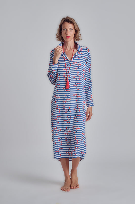 Jacky ++ Long dress Cherry