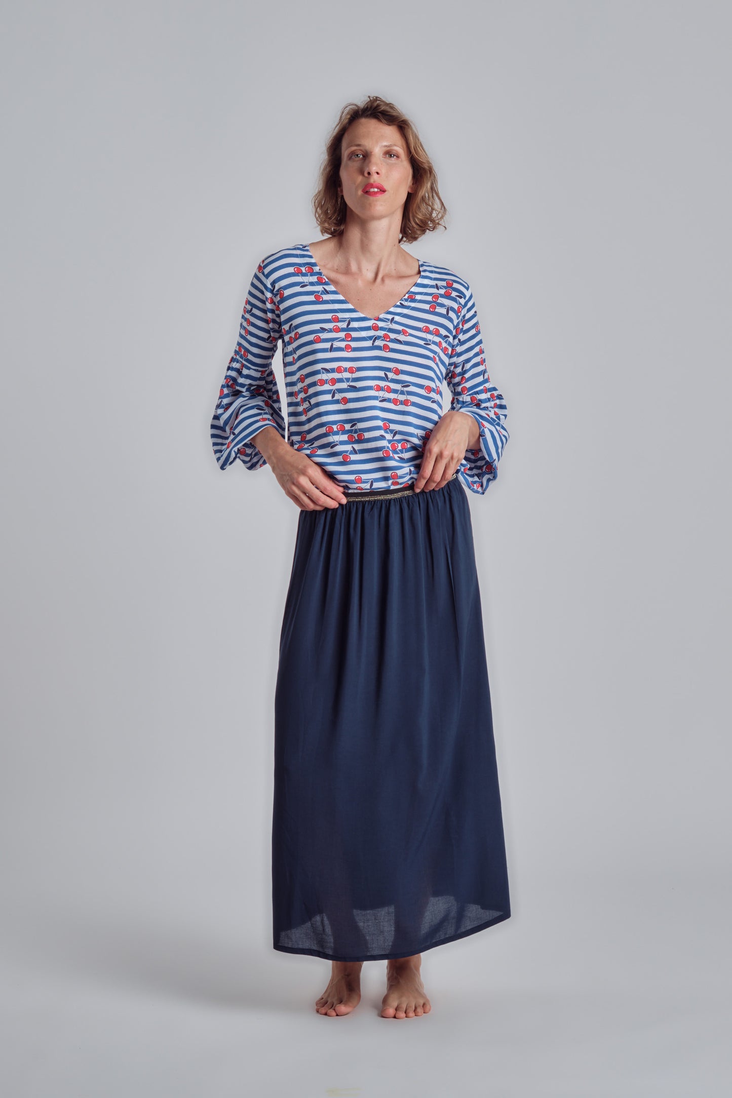 Boho Top Cherry