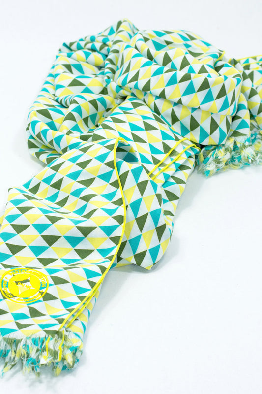 Ensemble Paréo / Pochette Lulu citron