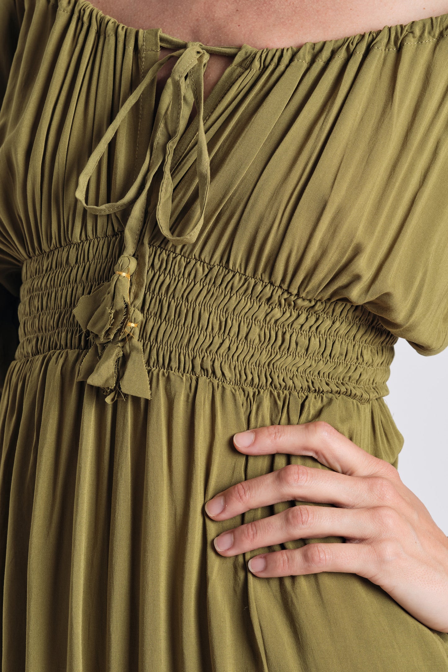 Nine Long Dress HIjau