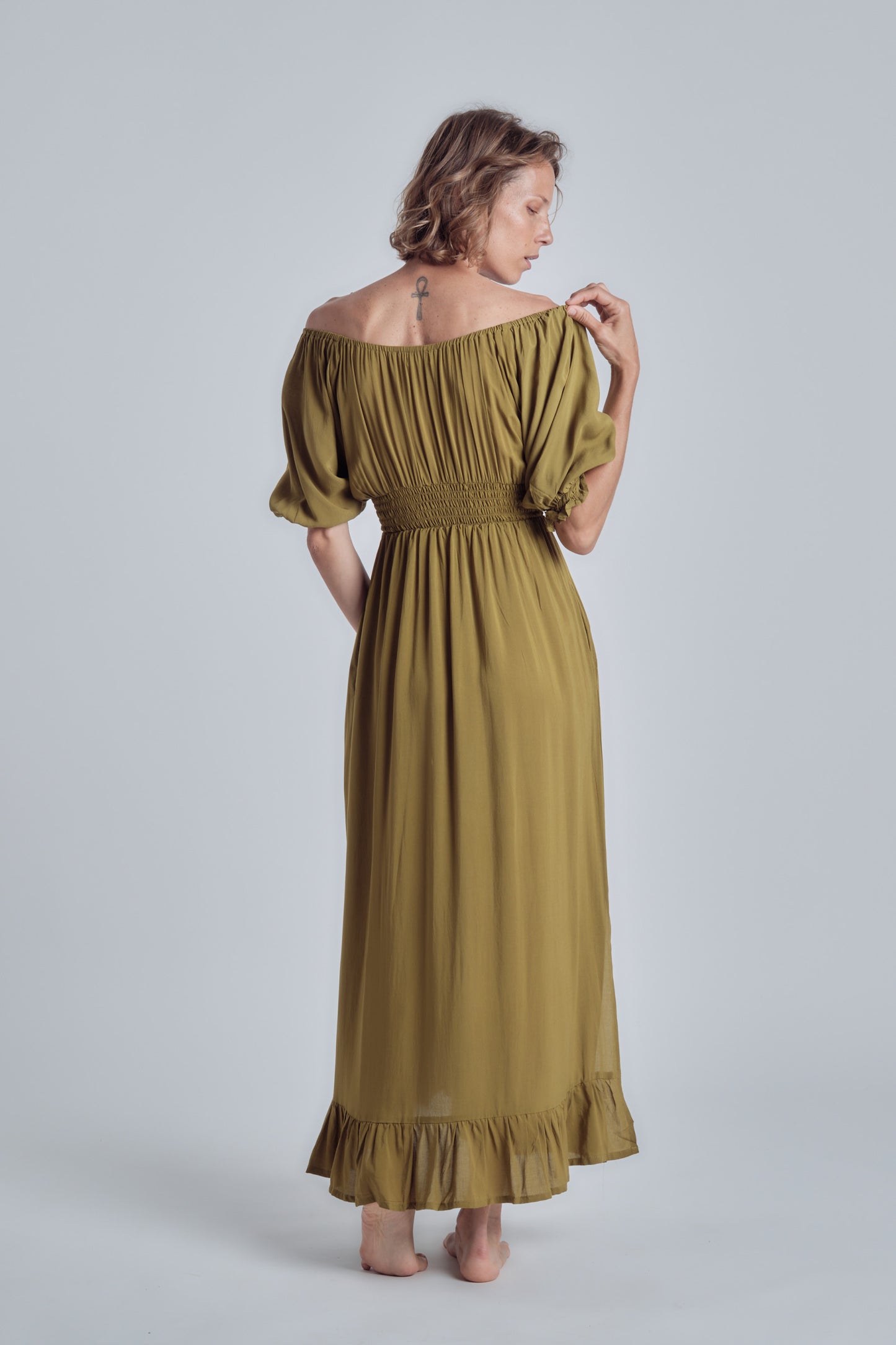 Nine Long Dress HIjau