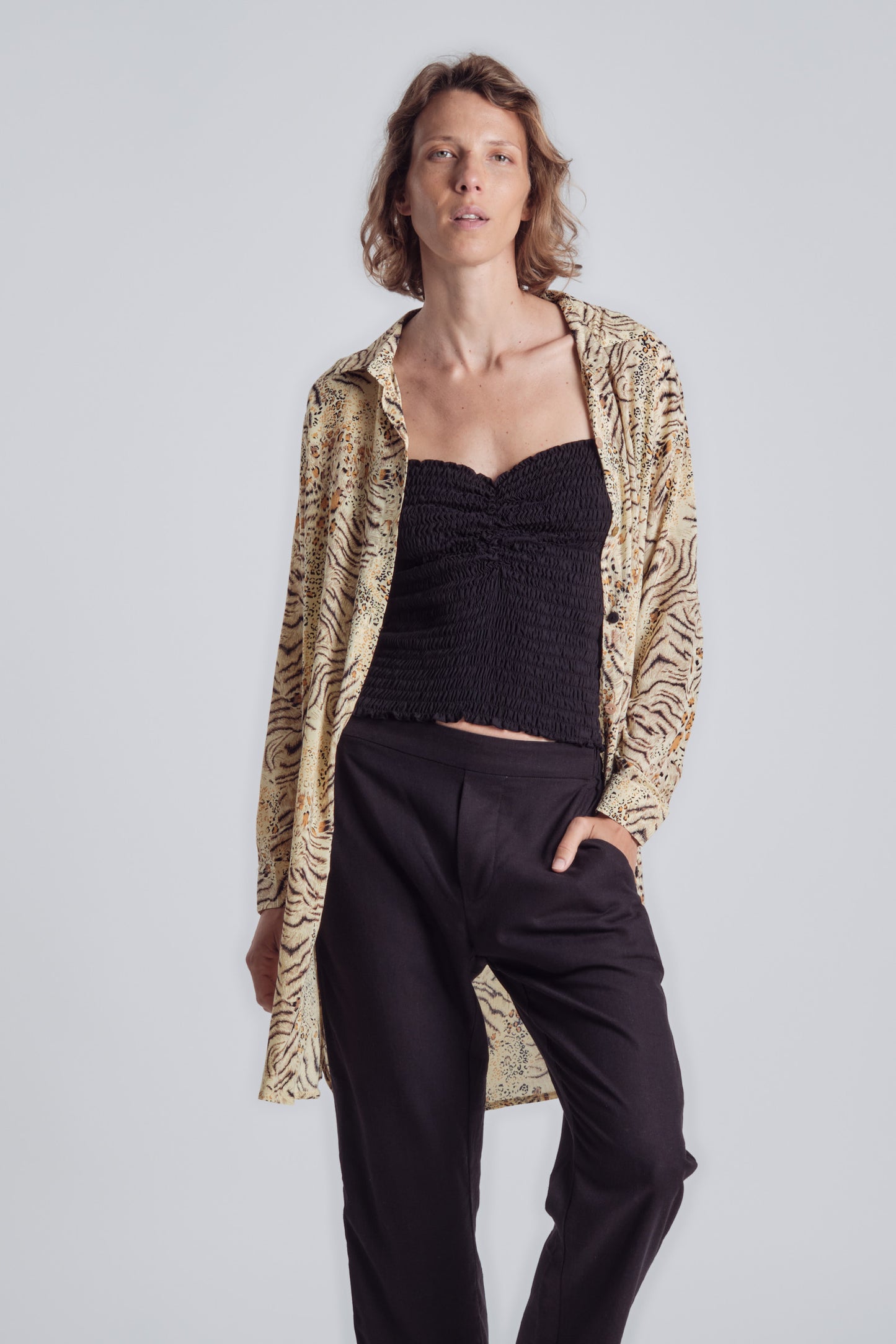 BB Pant Linen Black