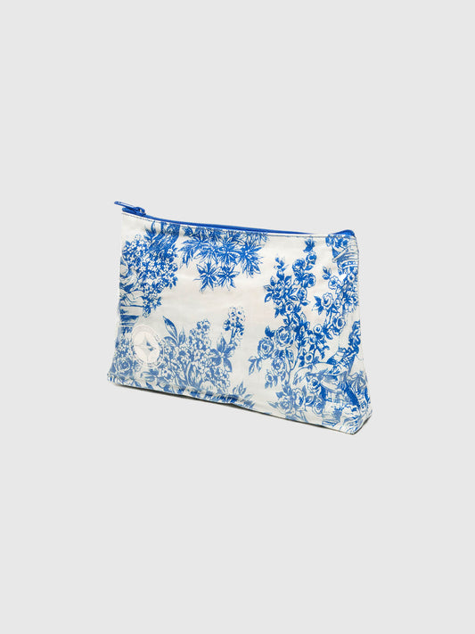 Pochette Jouy bleu