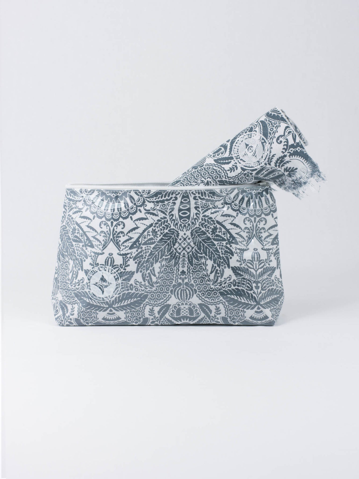 Paréo / Pochette Orangerie gris