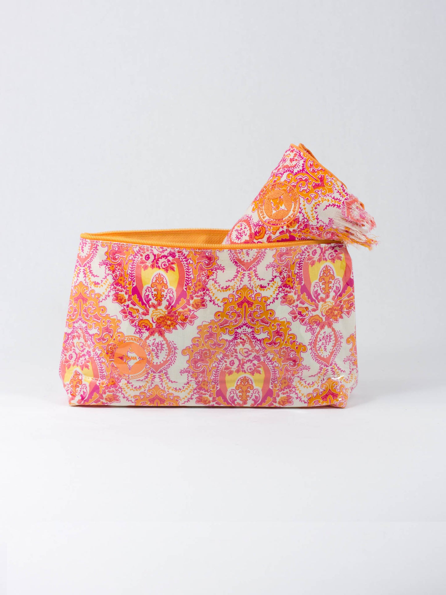 Set Pareo / Clutch Victoria Abricot