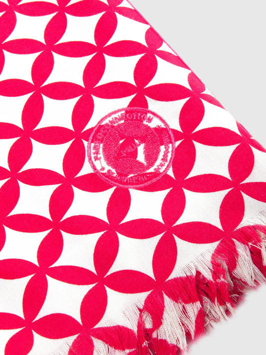 Set Pareo / Clutch Geo fushia