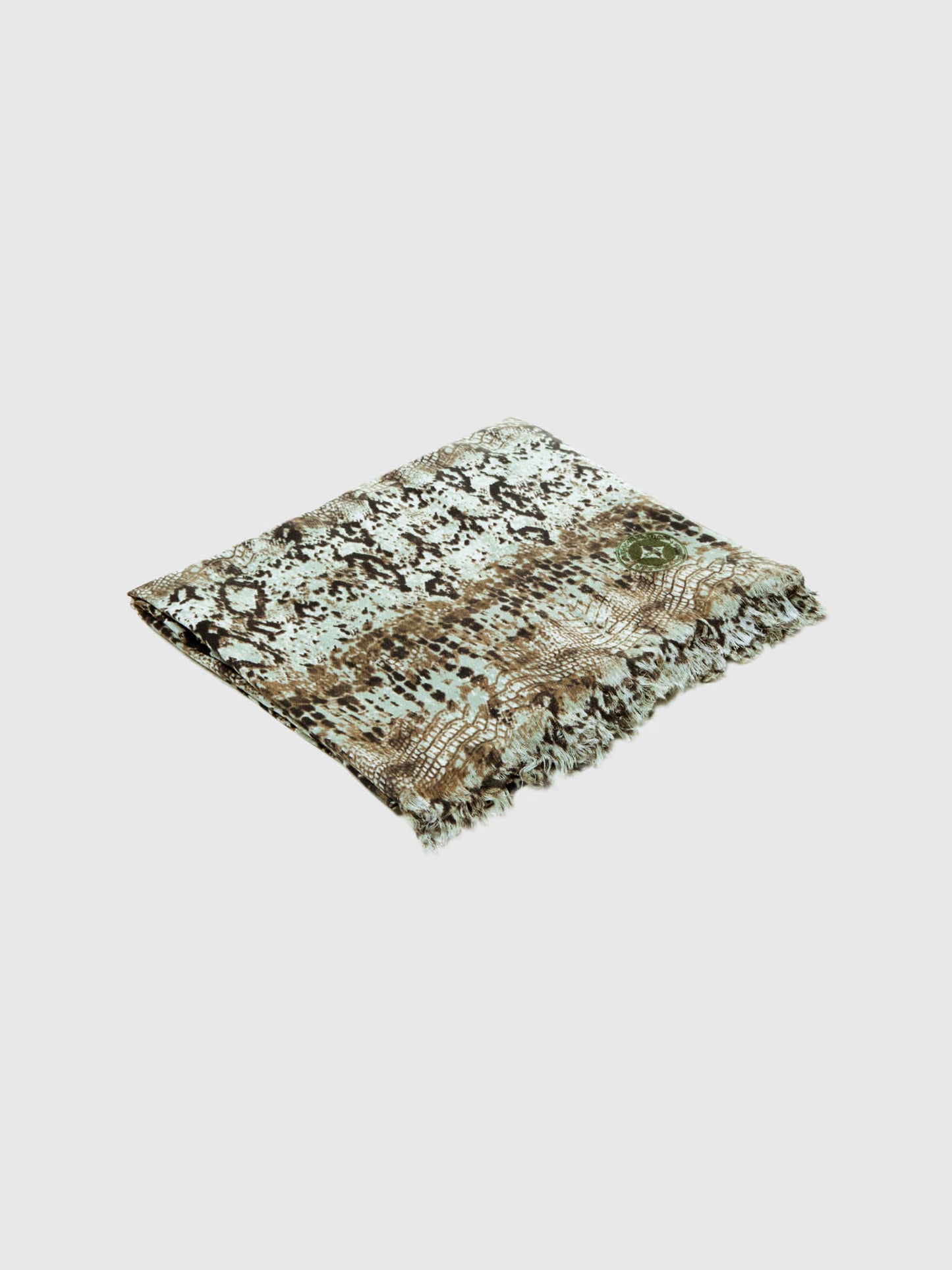 Ensemble paréo/pochette serpent