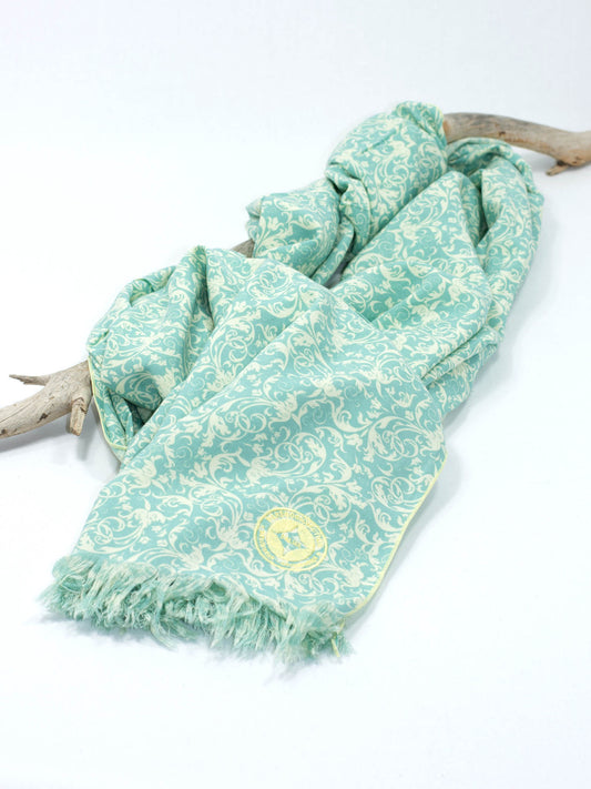 Ensemble paréo/pochette Damascus