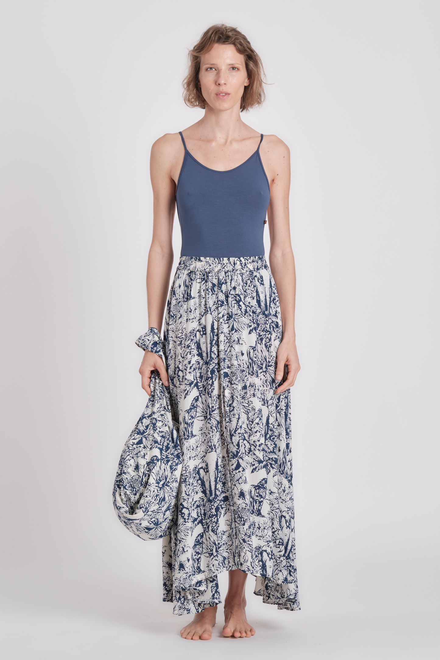 Bohême Skirt Jungle Navy