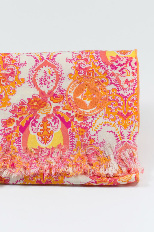 Ensemble Paréo / Pochette Victoria Abricot