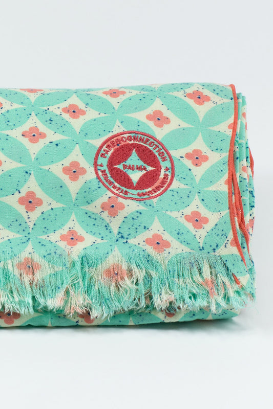 Ensemble Paréo / Pochette Vintage