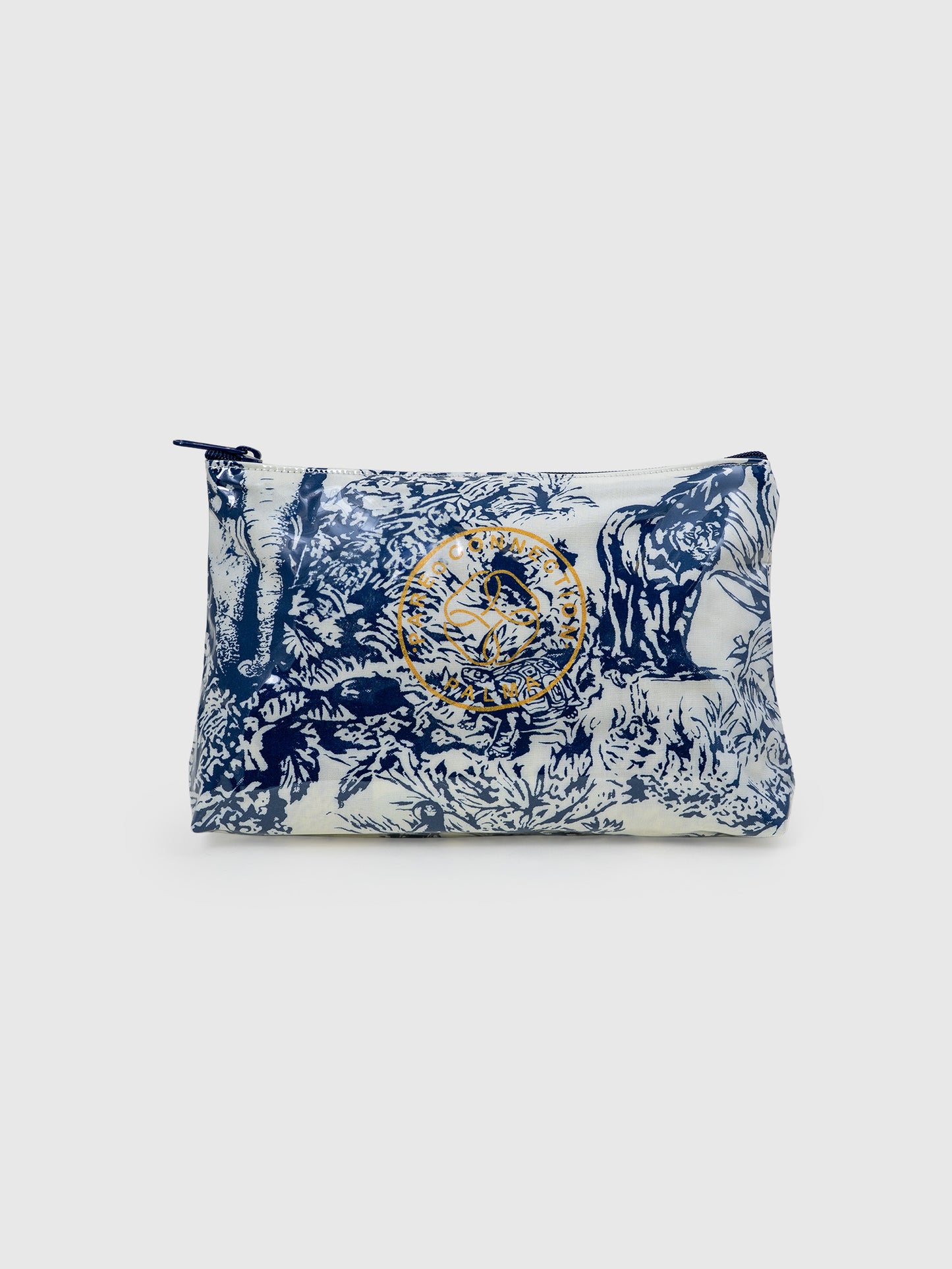 Set Pareo / Clutch Jungle navy