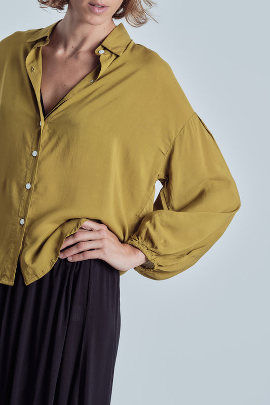 Blusa O'ara Hijau