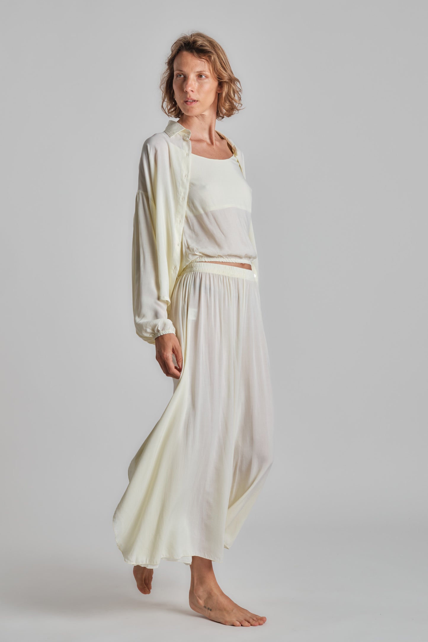 Blusa O'ara Light Yellow