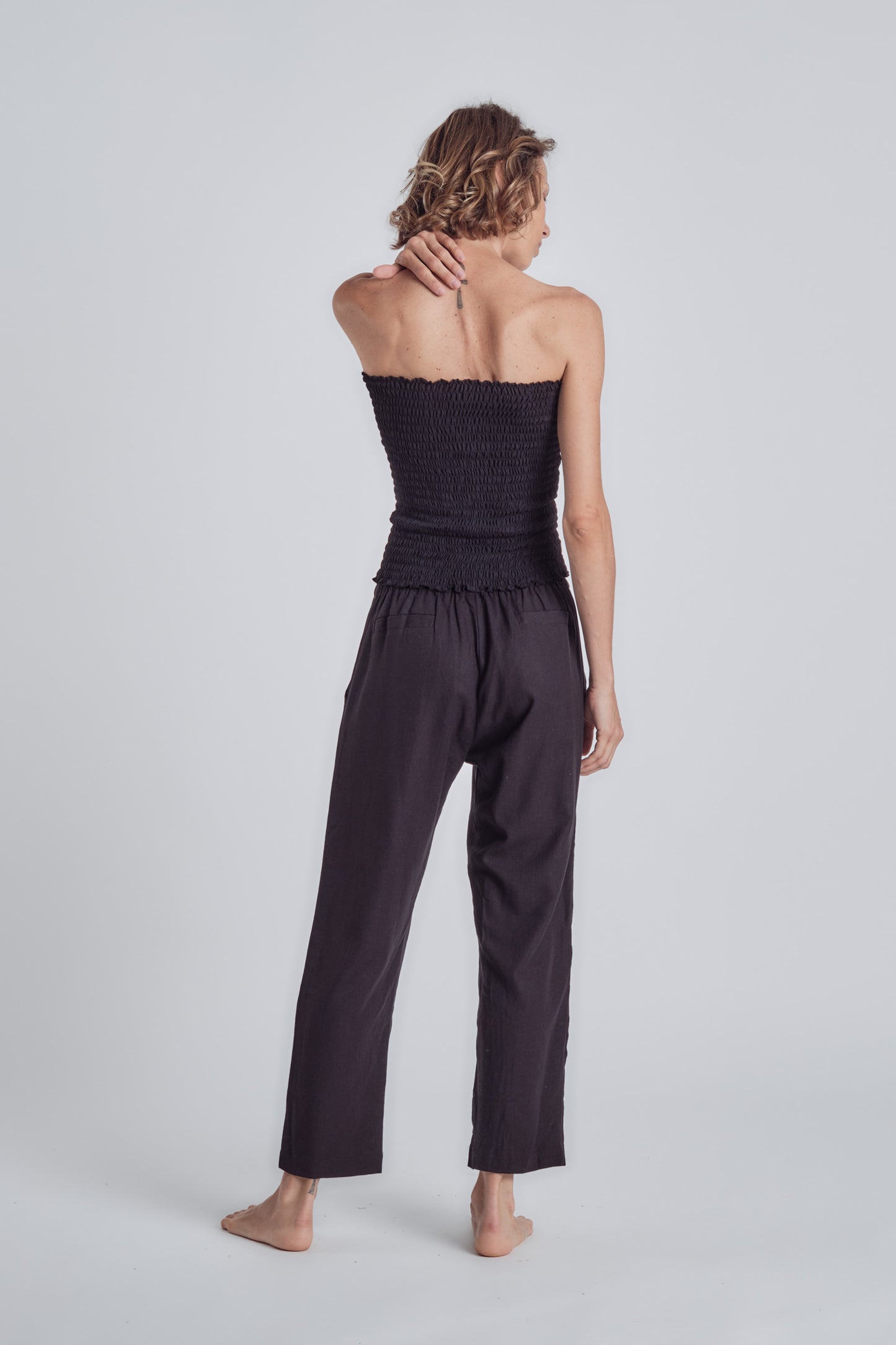 BB Pant Linen Black