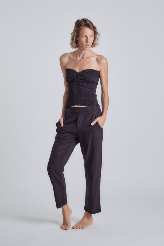 BB Pant Linen Black