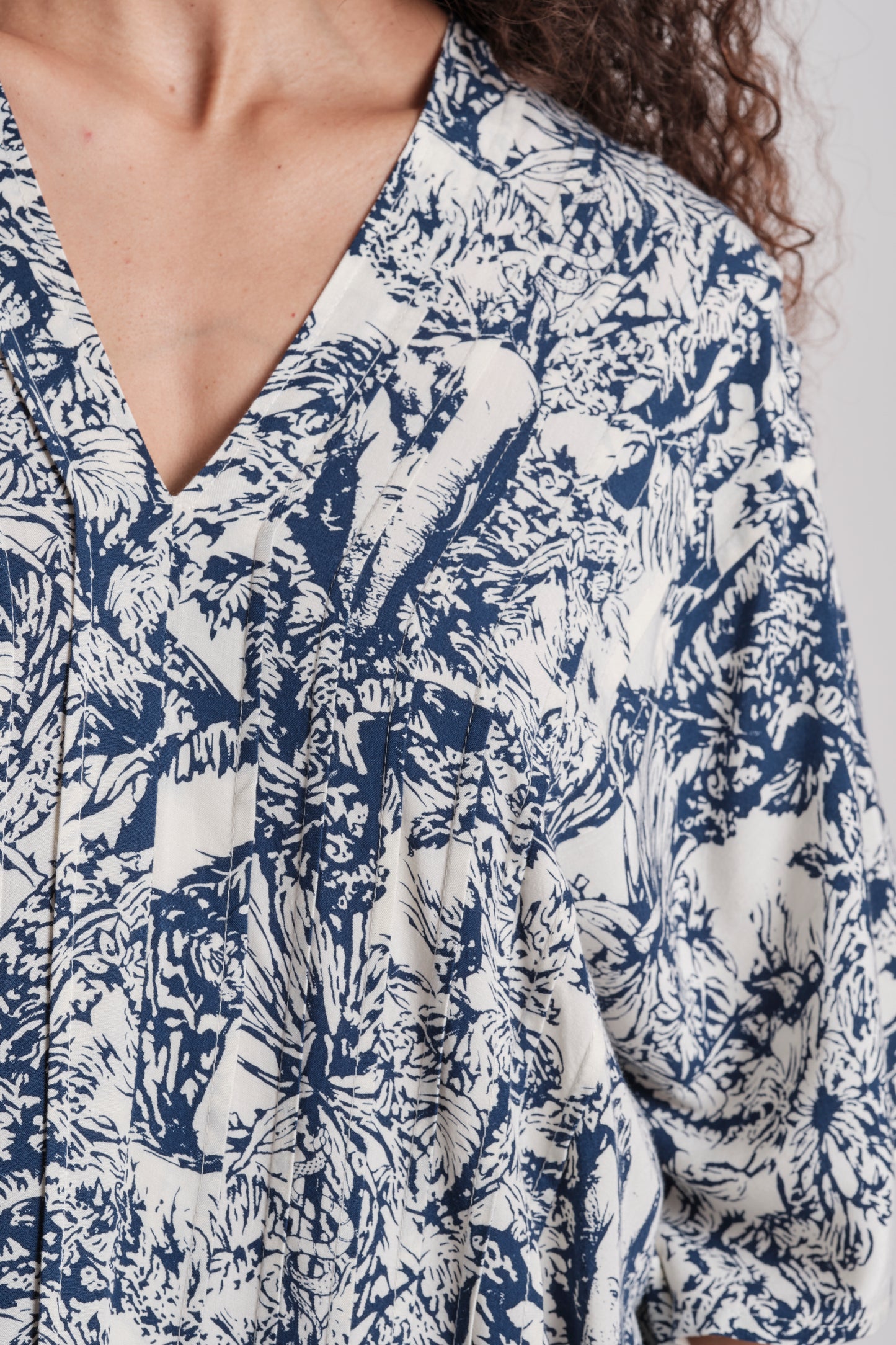 Vestido corto Sari