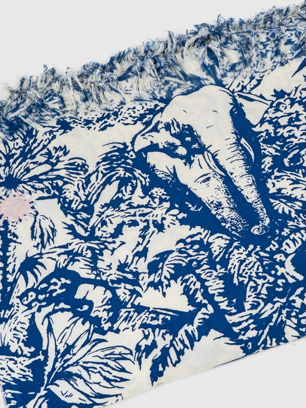 Set Pareo / Clutch Jungle navy