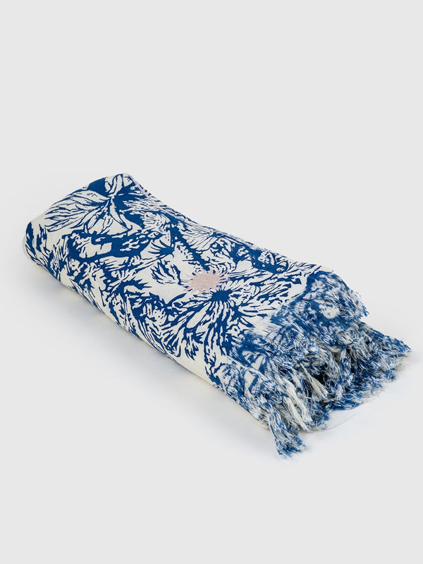Set Pareo / Clutch Jungle navy