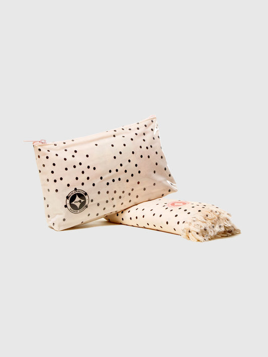Set Pareo / Clutch Plumetie