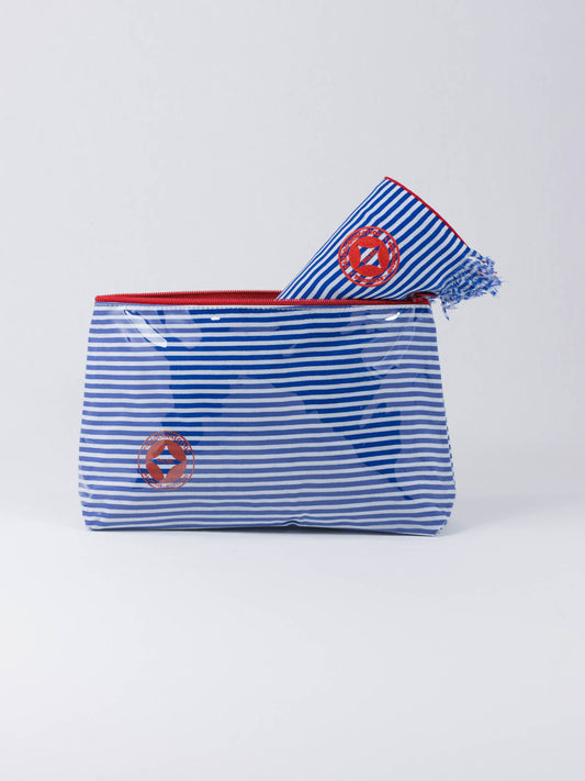 Set Pareo / Clutch Marinière