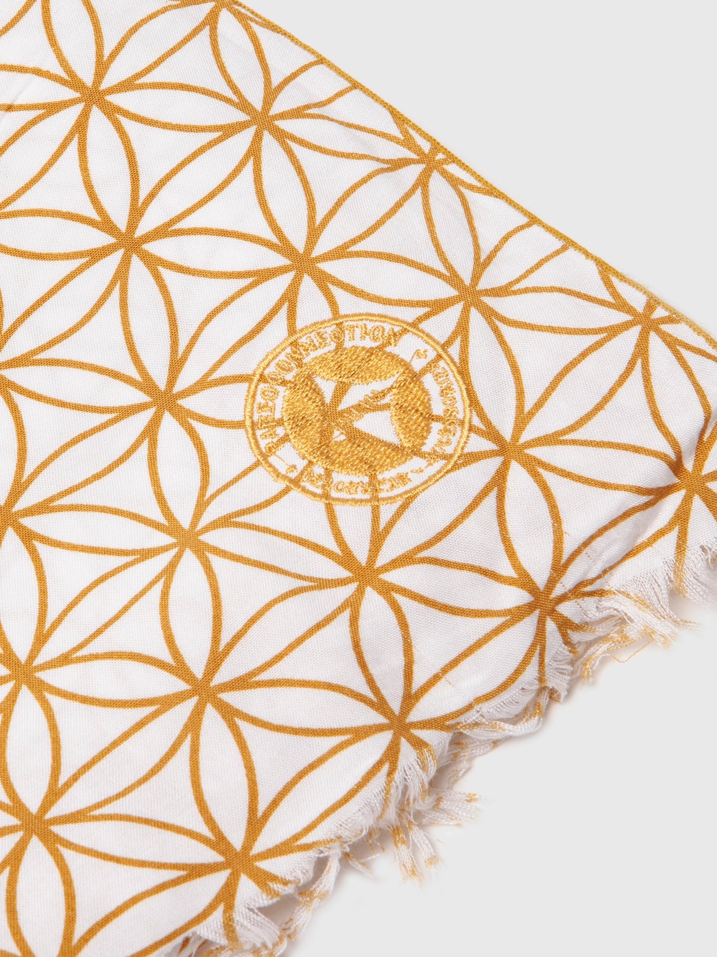 Set Pareo / Clutch Flower Of Life Gold