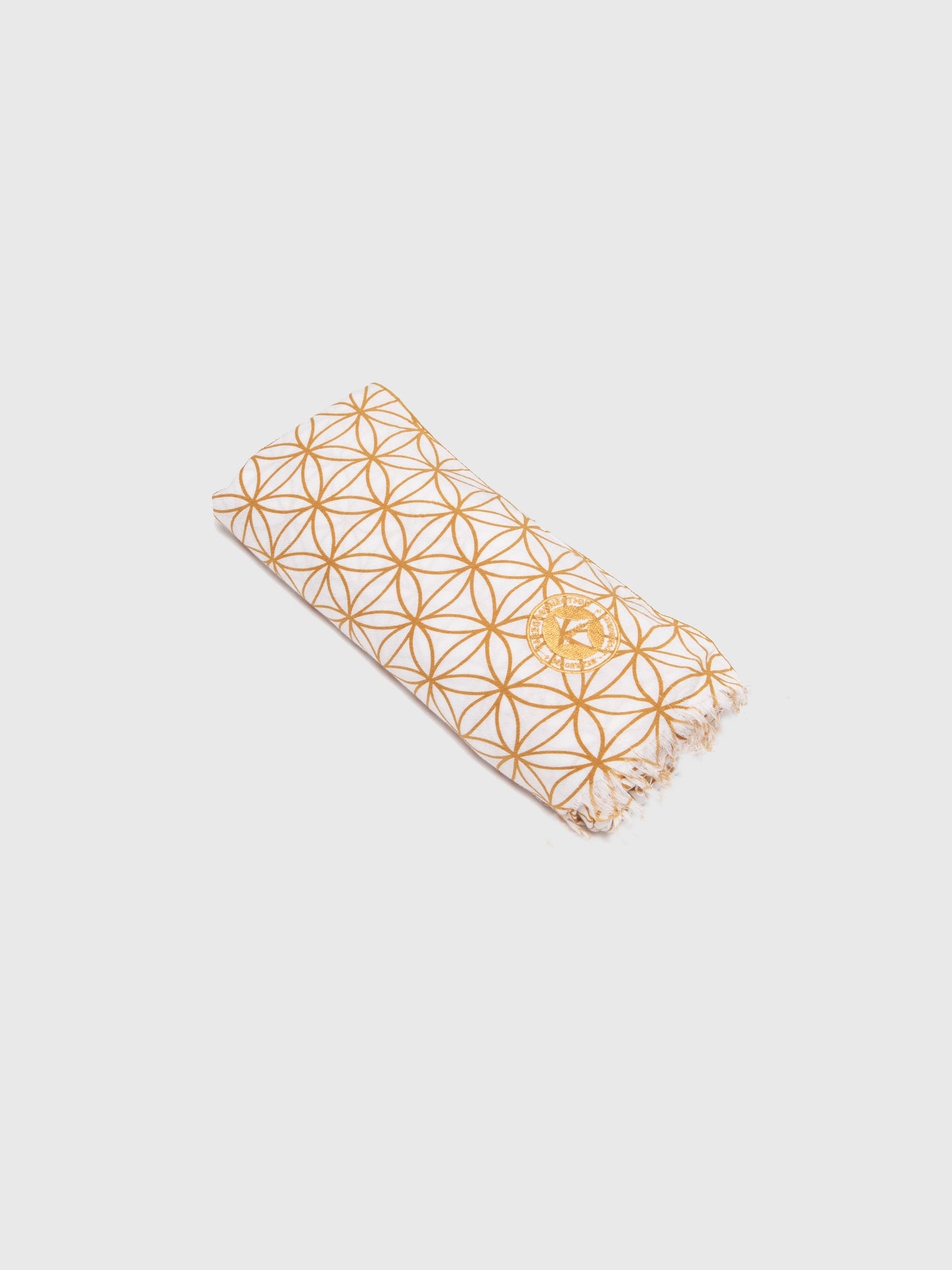 Set Pareo / Clutch Flower Of Life Gold